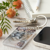 クーガー、マウンテンライオン、フロリダパンサー、プーマ キーホルダー (正面右)