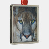 クーガー、マウンテンライオン、フロリダパンサー、プーマ メタルオーナメント (右)