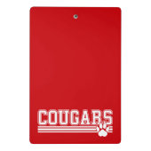 クーガー ミニクリップボード (裏面)