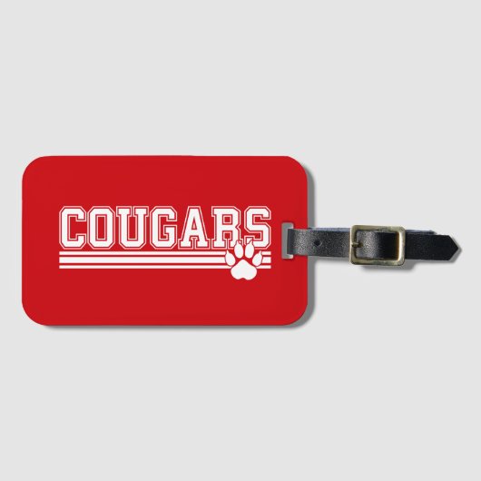 クーガー ラゲッジタグ (正面横)