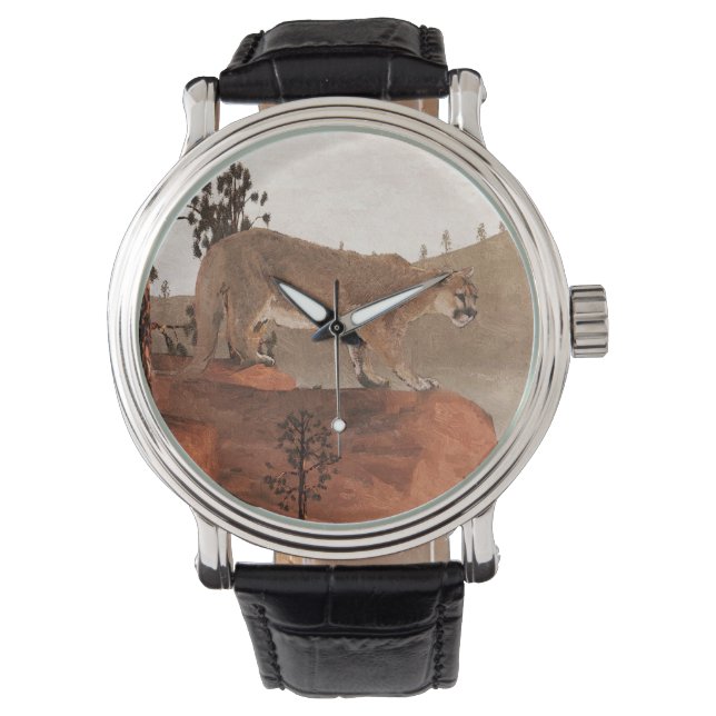 クーガー – 濃度 腕時計 (正面)