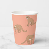 クーガー 紙コップ (裏面)