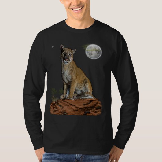 クーガーTシャツ Tシャツ (正面)