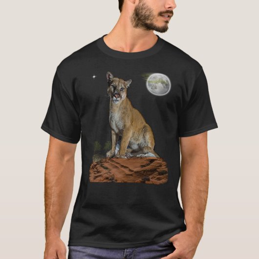 クーガーTシャツ Tシャツ (正面)