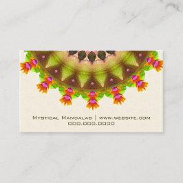 クーキー万華鏡のように千変万化するパターン 名刺