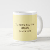 クークロック ジャンボコーヒーマグカップ (正面右)