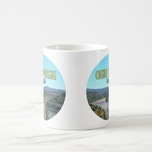 クーダレーヌアイダホ土産 コーヒーマグカップ (中央)