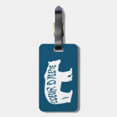 クーダレーネアイダホベア ラゲッジタグ (裏面縦)