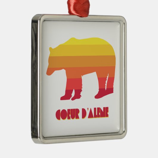 クーダレーネアイダホレインボーベア メタルオーナメント (右)