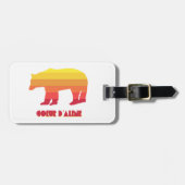 クーダレーネアイダホレインボーベア ラゲッジタグ (正面横)