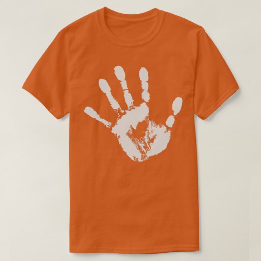 クーデカウント白手プリント猿万 Tシャツ (デザイン正面)