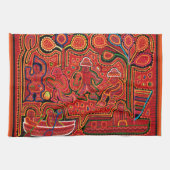 クーナインディアンメンズインカイコス キッチンタオル (横)