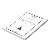 クーバーチュールドゥルーヴラツアー – グスターブエッフェル ノートパッド (回転)