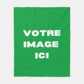 クーバーチュール – Votre image ici - personalisee フリースブランケット (正面)