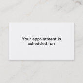 クーパーのホーク写真 予約カード (裏面)