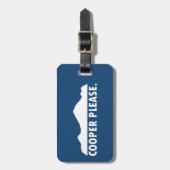 クーパーコロラドお願い ラゲッジタグ (正面縦)