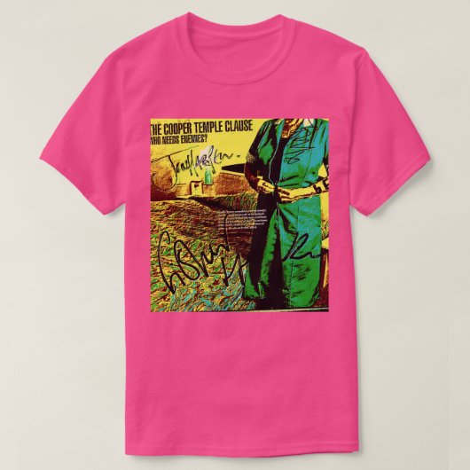 クーパーテンプル Tシャツ (デザイン正面)