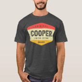 クーパーパーソナライズされた名 – Cooper Tシャツ (正面)
