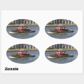 クーパーモランのステッカー 楕円形シール (シート)