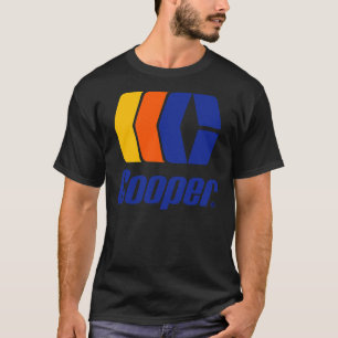 クーパーレトロアイスホッケーロゴ3エッセンシャルTシャツ Tシャツ