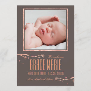 クーパー春の花生誕発表 案内状