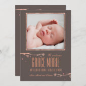 クーパー春の花生誕発表 案内状 (正面/裏面)