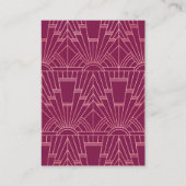 クーパー素晴らしバラギャツビー1920結婚年代 エンクロージャーカード (裏面)