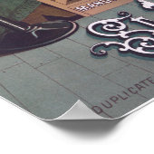 クーパー・ウェルズ・アンド・カンパニーのシームレスなホテルのポスター ポスター (角)