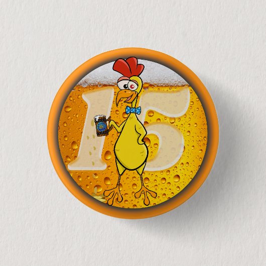 クーパー・トルーパーのピン 缶バッジ (正面)