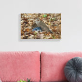 クーパー・ホークと獲物 キャンバスプリント (インサイチュ (リビング))