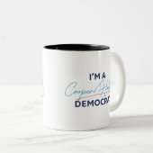 クーパー/ホーリー民主党員 ツートーンマグカップ (正面右)