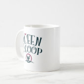 クープ・チキン農家女性の女王 コーヒーマグカップ (正面左)
