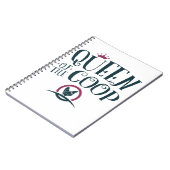 クープ・チキン農家女性の女王 ノートブック (左側)