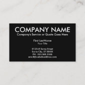 クーポンのテンプレート 割引カード (裏面)