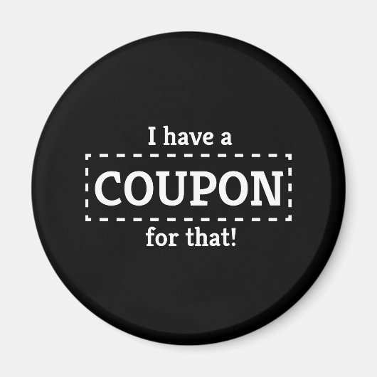 クーポンもらってる! マグネット (正面)