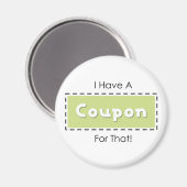 クーポンもらってる！ マグネット (正面/裏面)