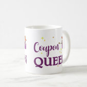 クーポンクイーン コーヒーマグカップ (正面右)