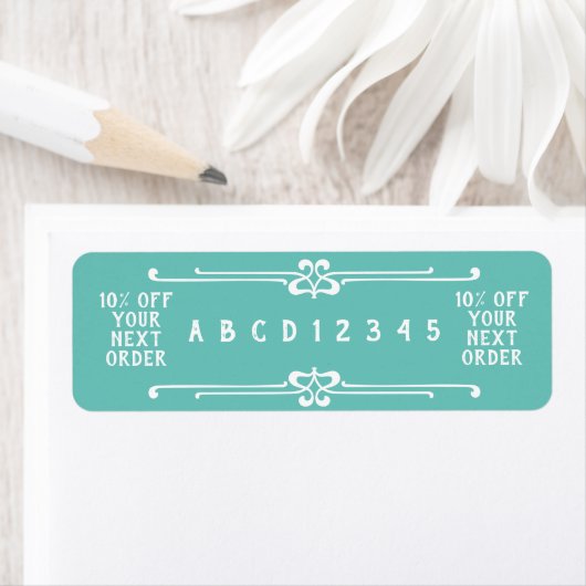 クーポンコード ラベル (インサイチュ)