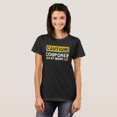 クーポン利用者注意 クーポン クーポン利用中 Tシャツ (正面フル)