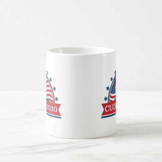 クーモ2020 |大統領の投票 コーヒーマグカップ (中央)