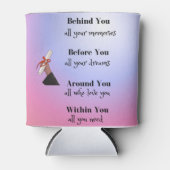 クーラーで卒業するためのメッセージ 缶クーラー (正面)