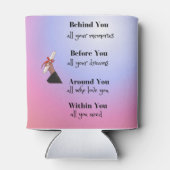 クーラーで卒業するためのメッセージ 缶クーラー (裏面)