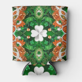 クーラーボックスとアイルランドカラーデザイン 缶クーラー (正面)