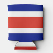 クーラーボックスとコスタリカ国旗 缶クーラー (裏面)