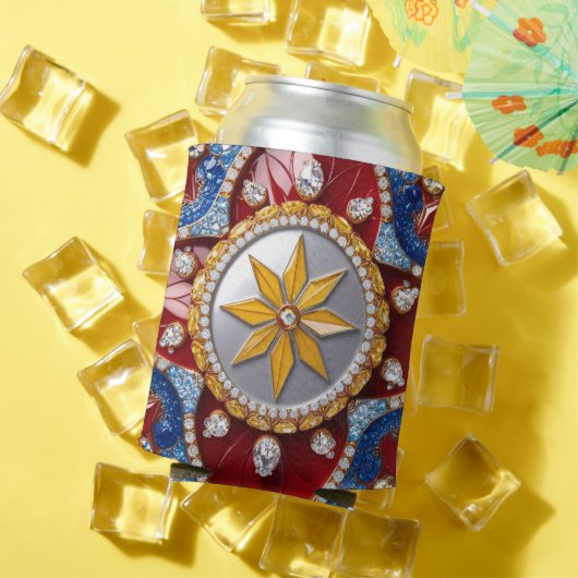 クーラーボックスとコロンビアカラーデザイン 缶クーラー (インサイチュ 夏)