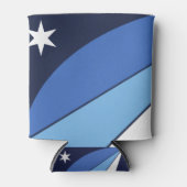 クーラーボックスとコロンビア州旗,サウスカロライナ 缶クーラー (正面)