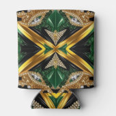 クーラーボックスとジャマイカカラーデザイン 缶クーラー (裏面)