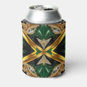 クーラーボックスとジャマイカカラーデザイン 缶クーラー (缶裏面)