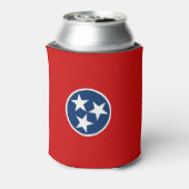 クーラーボックスとテネシー州州。 缶クーラー (缶裏面)