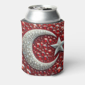 クーラーボックスとトルコ色デザイン 缶クーラー (缶裏面)